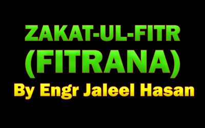 Zakat-ul-Fitr (fitrana) :: by_Jaleel Hasan – English Lecture