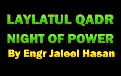 Laylatul Qadr Night of power :: by Jaleel Hasan – English Lecture