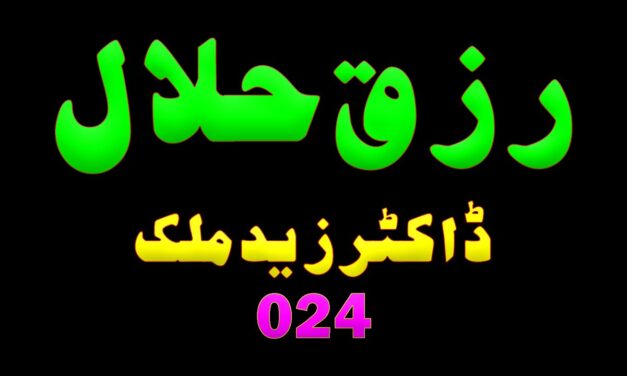 024 RIZAQ HALAL Dr Zaid Malik